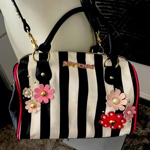Betsey Johnson Crossbody Satchel Style Purse